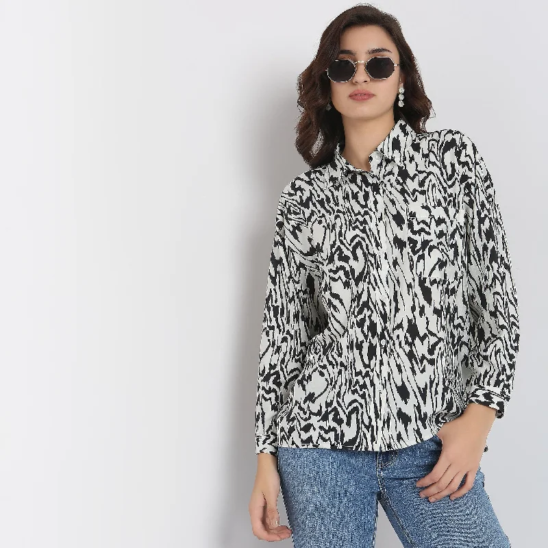 Regular Fit Printed Shirt