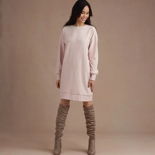 Simplicity Sweatshirt Mini Dresses S8947