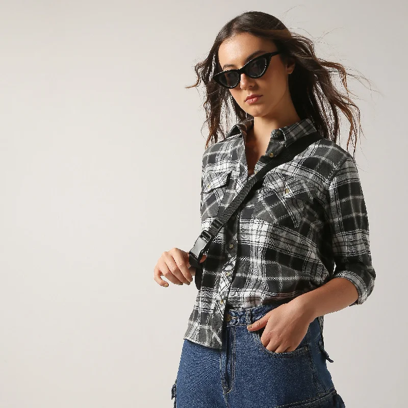 Regular Fit Checkered Shirt