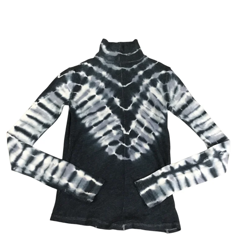 Top Long Sleeve Basic By We The Free In Tie Dye Print, Size: Xs