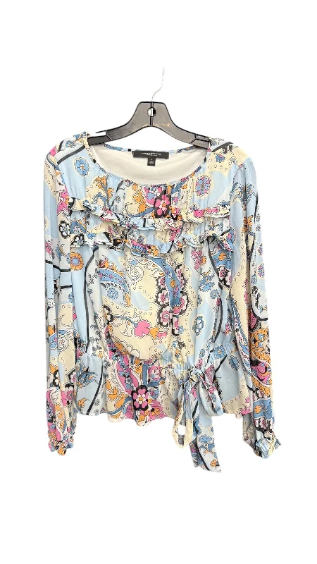 Top Long Sleeve By Marc New York In Multi-colored, Size: M