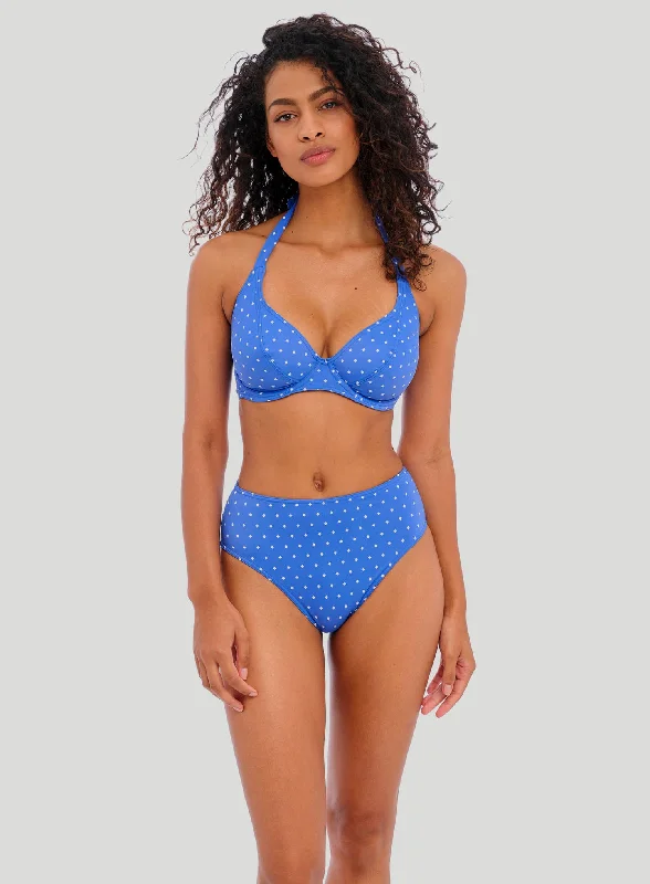 Freya Swimwear: Jewel Cove High Waist Bikini Brief Azure