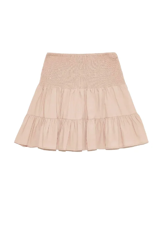 Women Richter Skirt In Misty Rose