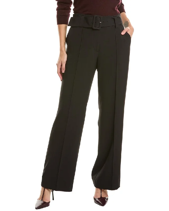 Elie Tahari Covered Buckle Pant