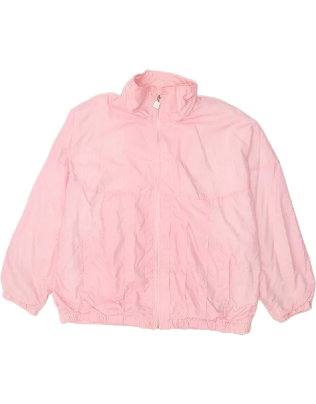 RODEO Womens Rain Jacket UK 22 3XL Pink