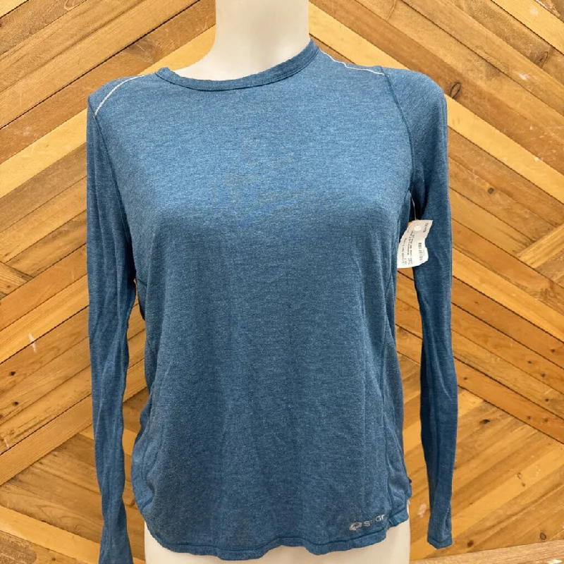 Sugoi - Women's L/S T-Shirt - MSRP comp $65: Blue-women-LG