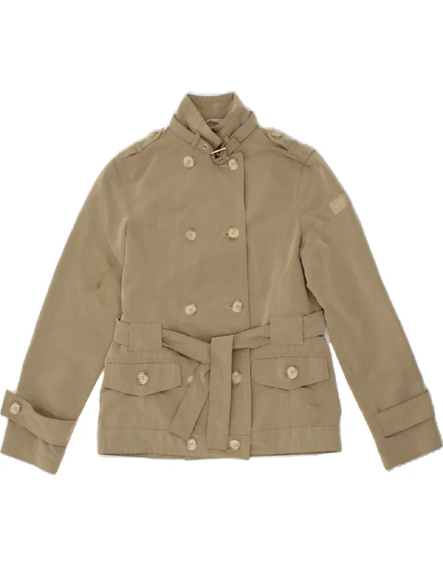 CERRUTI 1881 Womens Military Jacket IT 42 Medium Beige