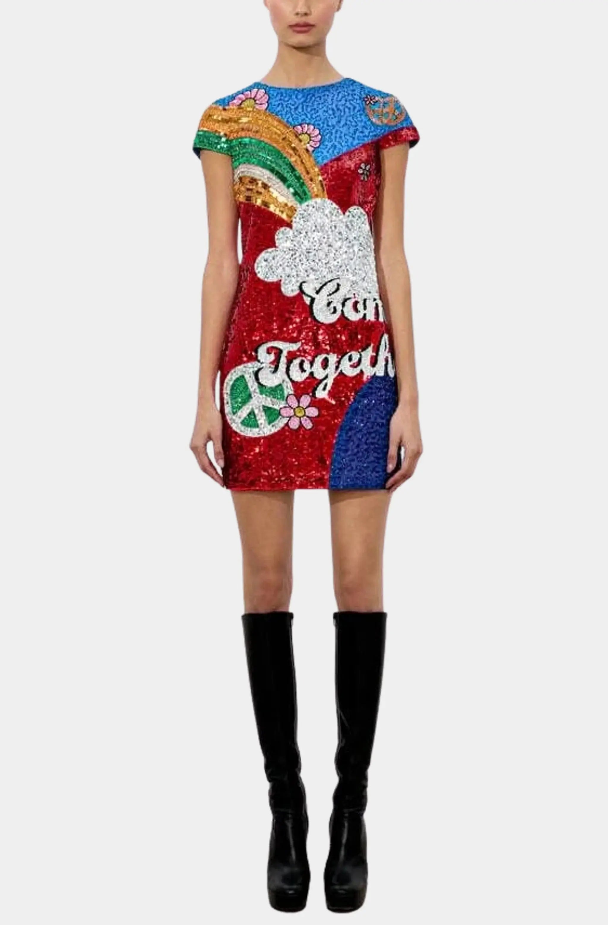 A+O x The Beatles Clyde Shift Dress