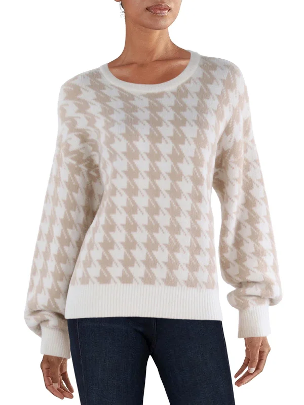 Cedar Womens Crewneck Long Sleeve Pullover Sweater