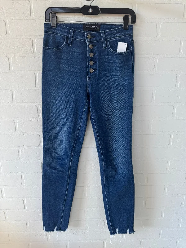 Jeans Skinny By Just Black In Blue Denim, Size: 2