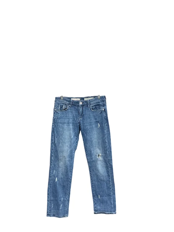 Jeans Skinny By Pilcro In Blue Denim, Size: S