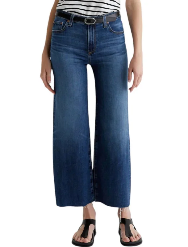 Saige Wide Leg Crop Jeans In Plume