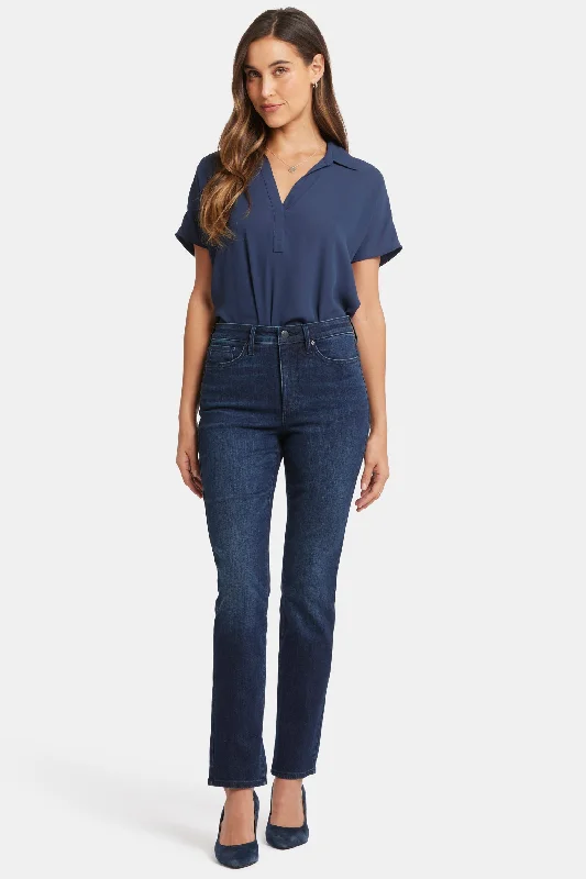 Sheri Slim Jeans In Petite - Basin