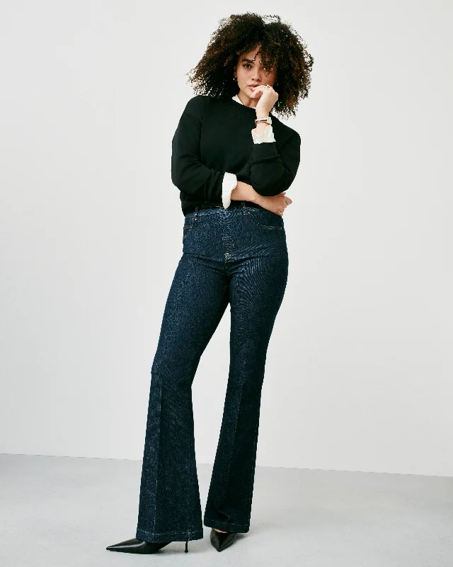 SPANXshape™ EveryWear Flare Jeans, Raw Indigo